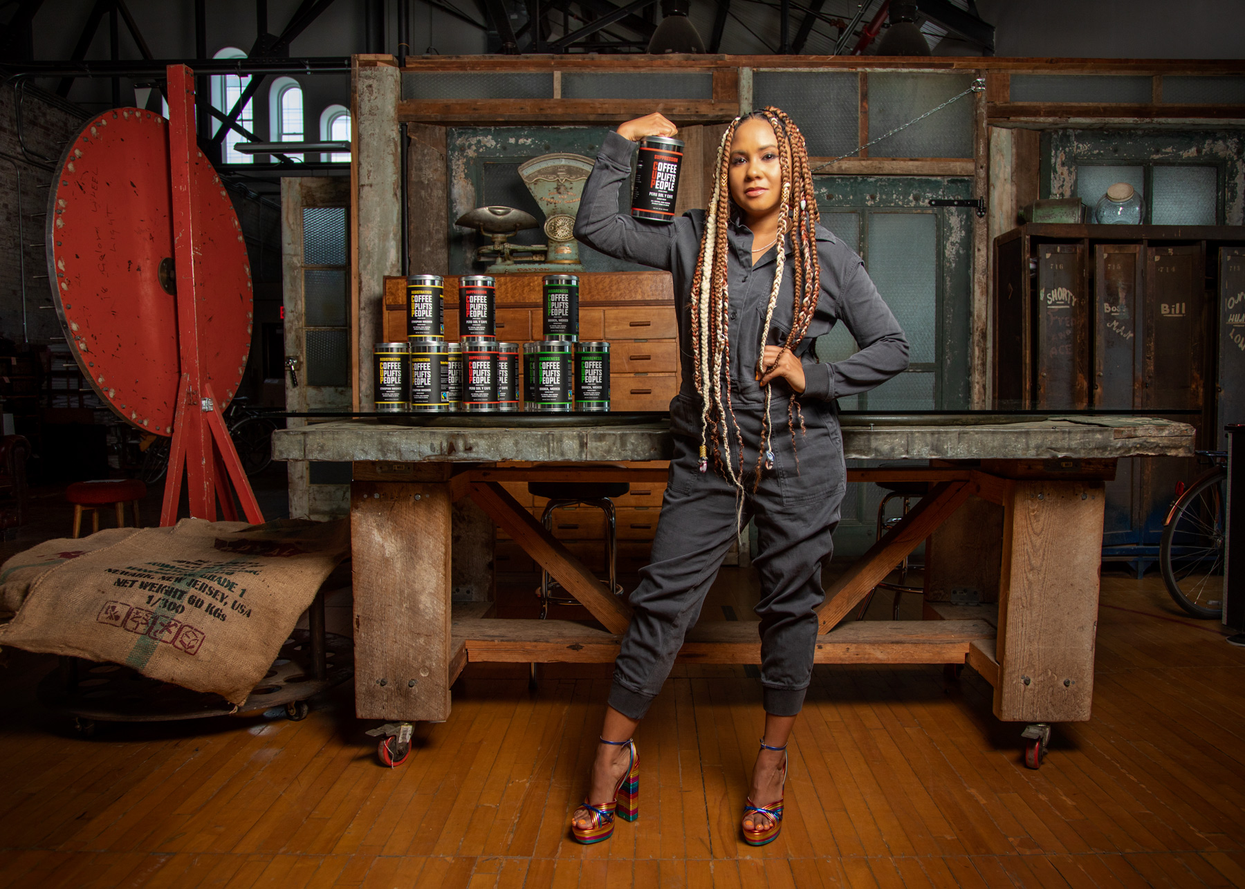 Angela Yee for Coffee Uplifts People